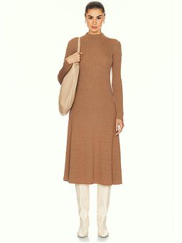 Moncler - Long Sleeve Midi Dress