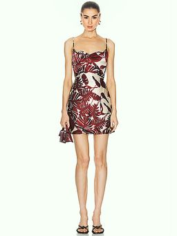 Nicholas - Haley Cowl Draped Mini Dress