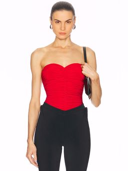 Norma Kamali - for FWRD Slinky Marissa Bodysuit