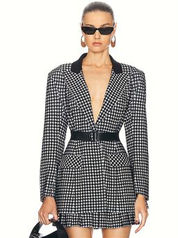 Norma Kamali - Single Breasted Boy Fit Riding Jacket