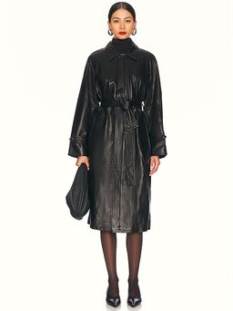 NOUR HAMMOUR - Isolde Trench Coat