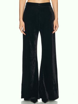 Patbo - Velvet Wide Leg Pant