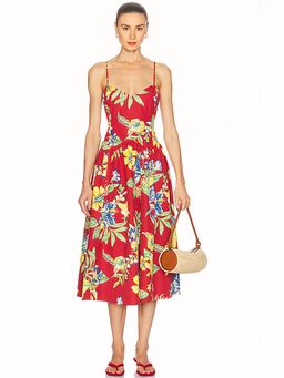 POLO RALPH LAUREN - Sleeveless Midi Dress