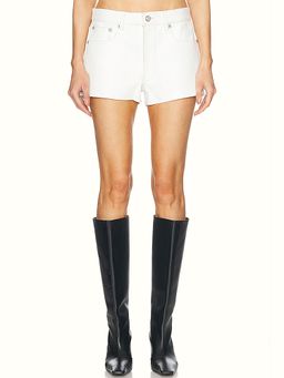 R13 - 5-Pocket Leather Short