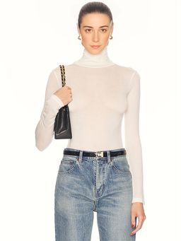 RENGGLI - Sheer Jersey Renggli Turtleneck
