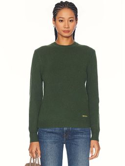 RENGGLI - Embroidered Cashmere Crewneck Sweater