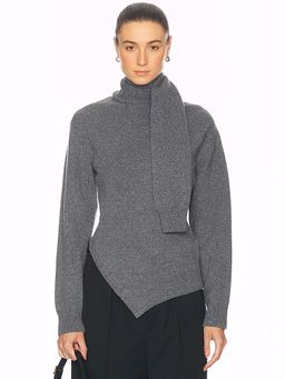Rohe - Twisted Scarf Sweater