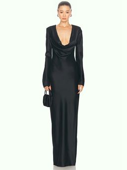 SANS FAFF - Anna Cowl Evening Dress