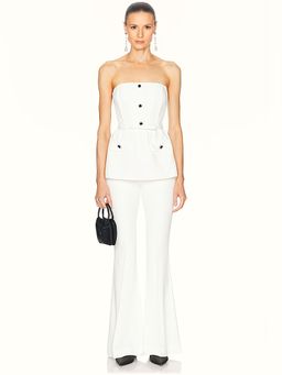 self-portrait - Strech Crepe Jumpsuit