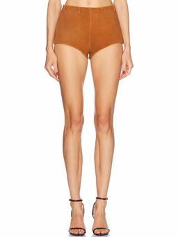 self-portrait - Suede Short