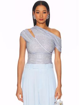 self-portrait - Rhinestone Top