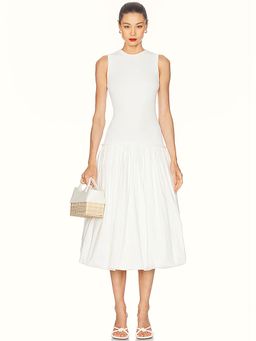 Simon Miller - Yanez Poplin Combo Dress