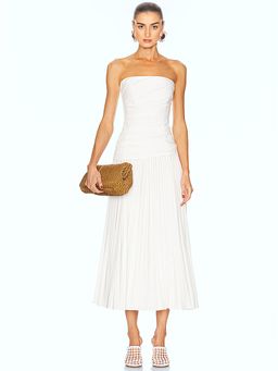 SIMKHAI - Arie Strapless Bustier Dress
