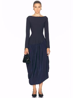 SIMKHAI - Angela Combo Midi Dress