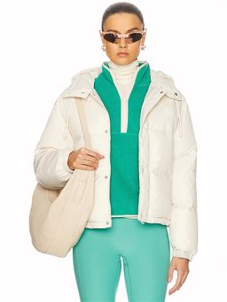 Sporty & Rich - Running Woman Hooded Down Jacket