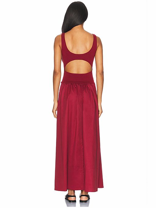 white christmas dresses St. Agni | Cut Away Maxi Dress main image 0