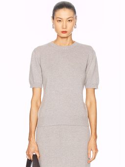 TOVE - Lura Short Sleeve Knit Top