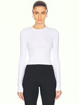 WARDROBE.NYC - Opaque Long Sleeve Tee