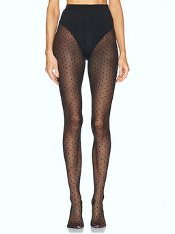 WARDROBE.NYC - Polka Dot Tights