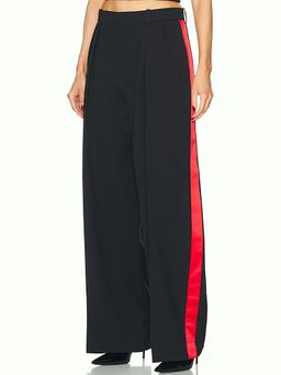 WARDROBE.NYC - Low Rise Tuxedo Trouser