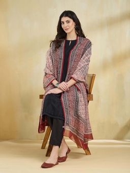 Fabindia - Multi-Color Printed Dupatta