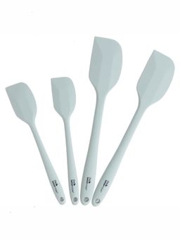 The Better Home - 4 Piece Kitchen Utensils Set (Light Green)-Silicone Iron