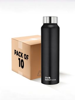 The Better Home - Pack of 10 Simplex 1000ml - Black Bottle