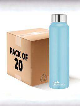 The Better Home - Pack of 20 Simplex 1000ml - Blue Matte Bottle
