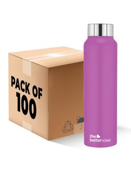 The Better Home - Pack of 100 Simplex 1000ml - Purple Matte Bottle