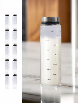 The Better Home - Pack of 10 Salt and Pepper Shaker Glass