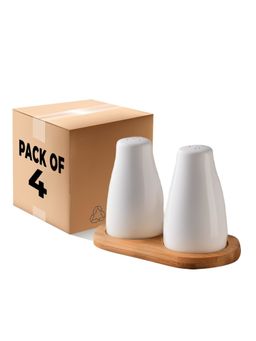 The Better Home - Pack of 8 Salt and Pepper Shaker Glass