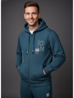 SANDPIPER - Indigo Men Full Sleeves Hoodie