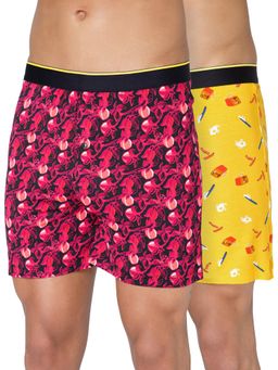 Bummer - Printed Micro Modal Boxers Shorts for Men (Pack of 2)