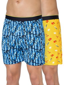 Bummer - Printed Micro Modal Boxers Shorts for Men (Pack of 2)