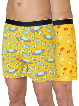 Bummer - Printed Micro Modal Boxers Shorts for Men (Pack of 2)