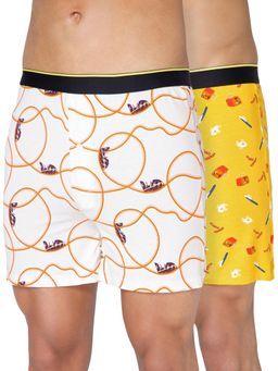 Bummer - Printed Micro Modal Boxers Shorts for Men (Pack of 2)
