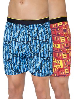 Bummer - Printed Micro Modal Boxers Shorts for Men (Pack of 2)