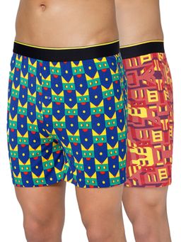 Bummer - Printed Micro Modal Boxers Shorts for Men (Pack of 2)