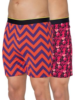 Bummer - Printed Micro Modal Boxers Shorts for Men (Pack of 2)