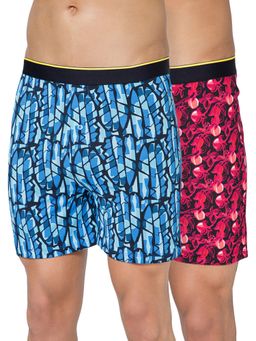 Bummer - Printed Micro Modal Boxers Shorts for Men (Pack of 2)