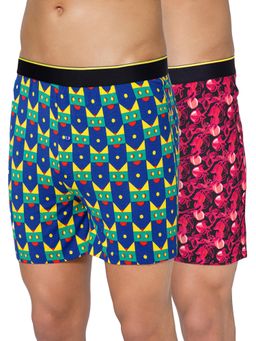 Bummer - Printed Micro Modal Boxers Shorts for Men (Pack of 2)