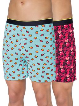 Bummer - Printed Micro Modal Boxers Shorts for Men (Pack of 2)