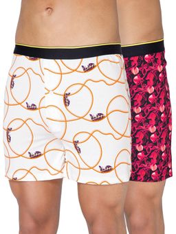 Bummer - Printed Micro Modal Boxers Shorts for Men (Pack of 2)