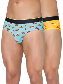 Bummer - Men'S Printed Micro Modal Briefs Underwear (Pack of 2)
