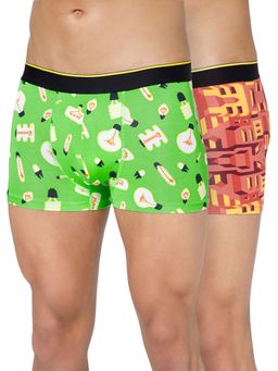 Bummer - Printed Micro Modal Trunks Underwear for Men (Pack of 2)