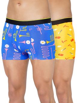 Bummer - Printed Micro Modal Trunks Underwear for Men (Pack of 2)
