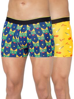 Bummer - Printed Micro Modal Trunks Underwear for Men (Pack of 2)