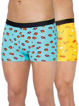 Bummer - Printed Micro Modal Trunks Underwear for Men (Pack of 2)