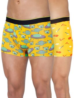Bummer - Printed Micro Modal Trunks Underwear for Men (Pack of 2)