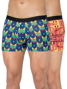 Bummer - Printed Micro Modal Trunks Underwear for Men (Pack of 2)